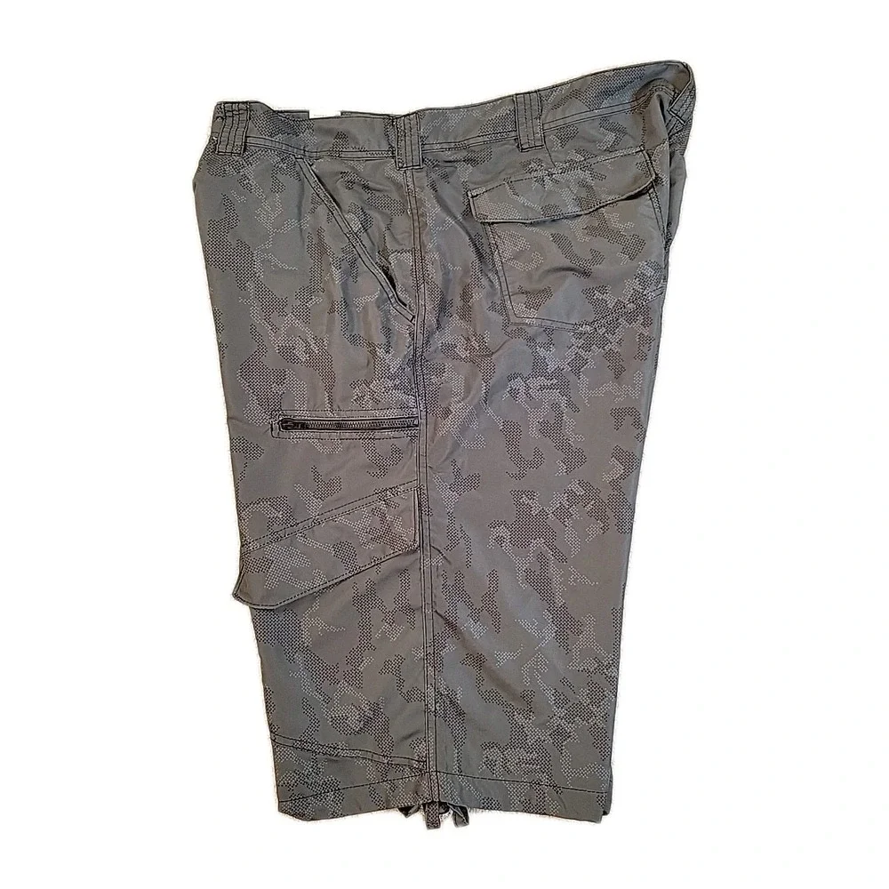 Plugg Cargo Pocket Camouflage Mens Size 46 Polyester Board Swim Shorts Trunks